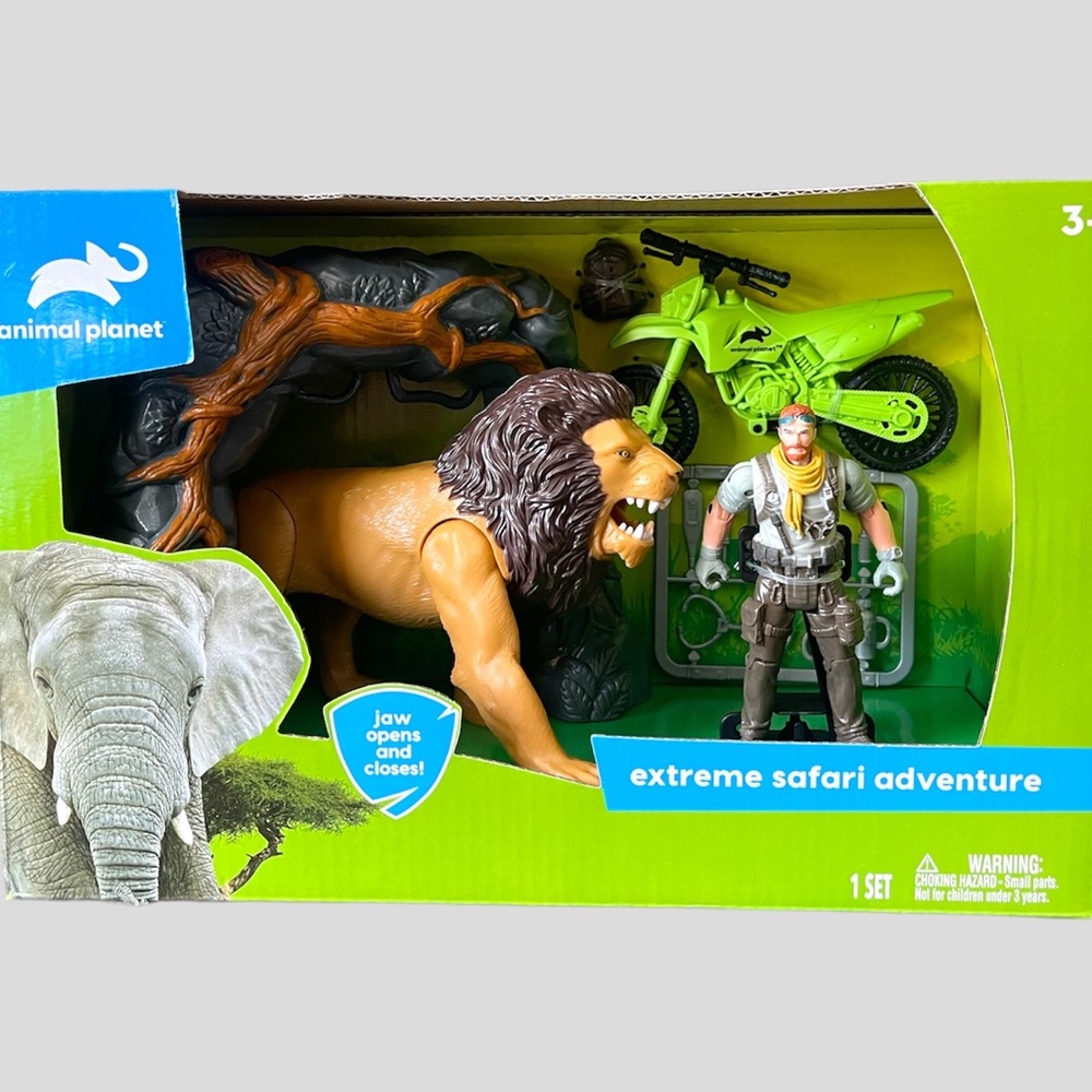 Animal Planet Extreme Safari Adventure Toy Play Set